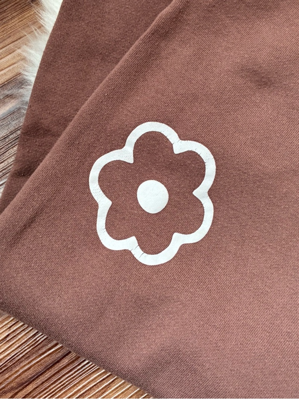Pacsun Playboy Brown Cinched Sweatpants • Size S - Picture 3 of 5